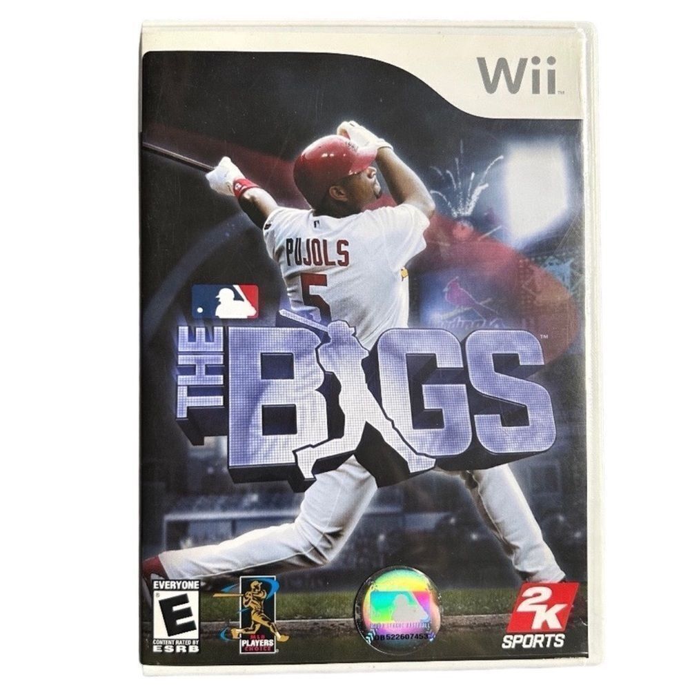 Wii THE BIGS baseball game - Albert Pujols cover